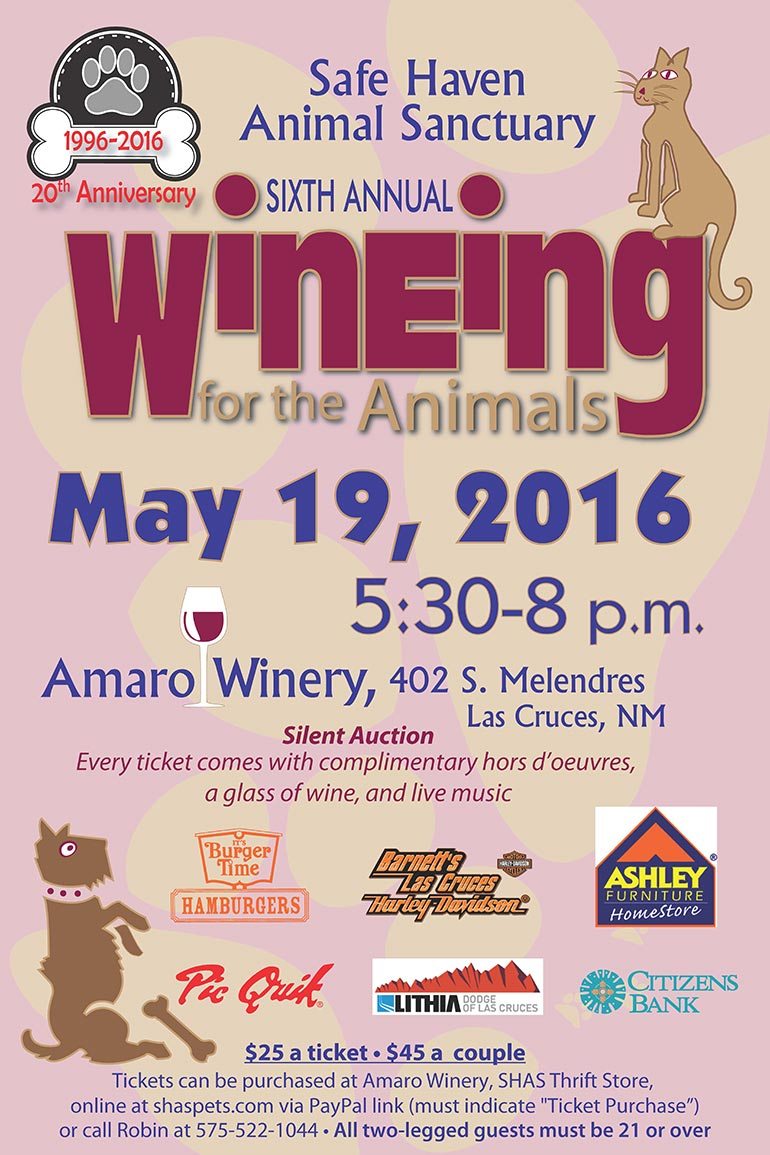 6th Annual Wineing for the Animals