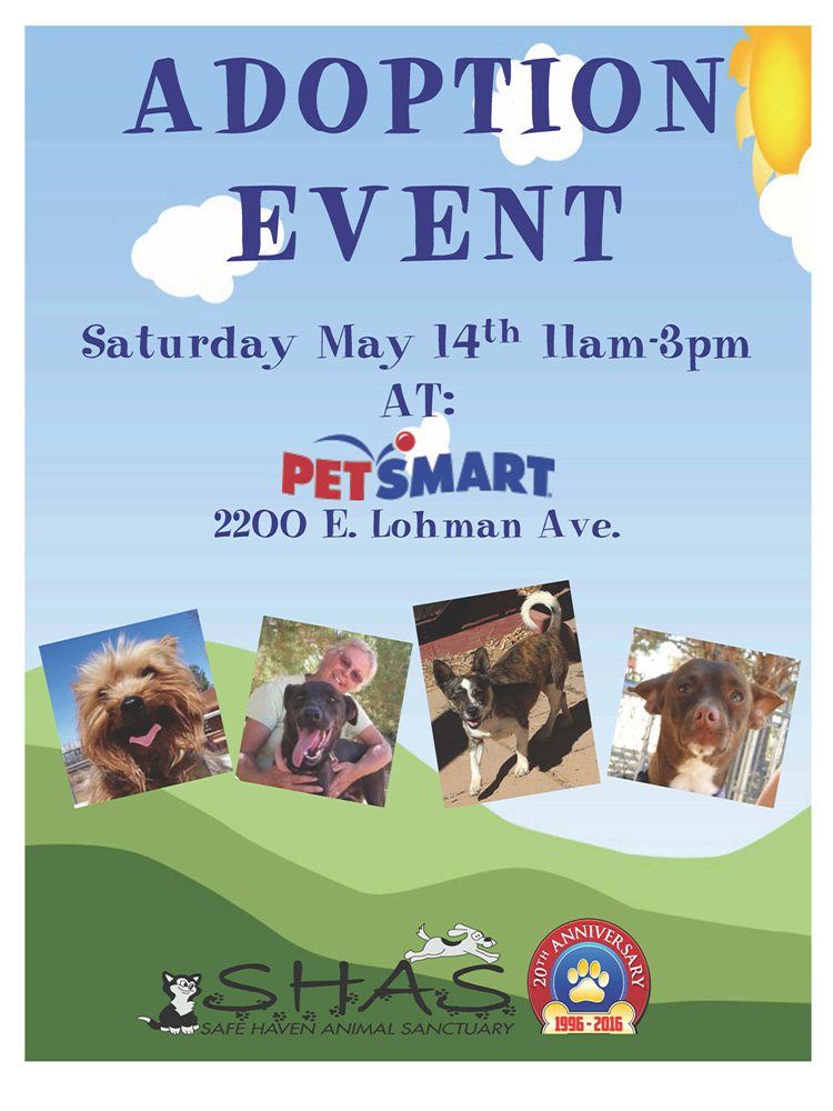 SHAS & PetSmart Adoption Event